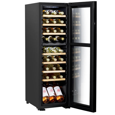 Baridi 27 Bottle Dual Zone Wine Fridge & Cooler